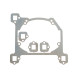Переходные рамки Dodge Challenger 2008-2024 под линзы с креплением Hella 3R/5R