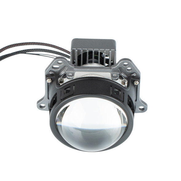 Светодиодная линза Optima Premium Bi-LED Lens ИНТЕГРА, 2 чипа, 5500K, 3.0", 12V, комплект 2 шт.