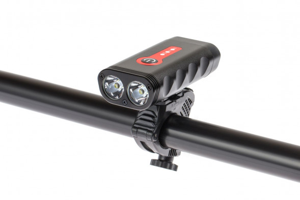 Фара велосипеда Ultra Fire PRO-M3603, 2LED, 900 Lm, CREE XP-G3, встроеный АКБ