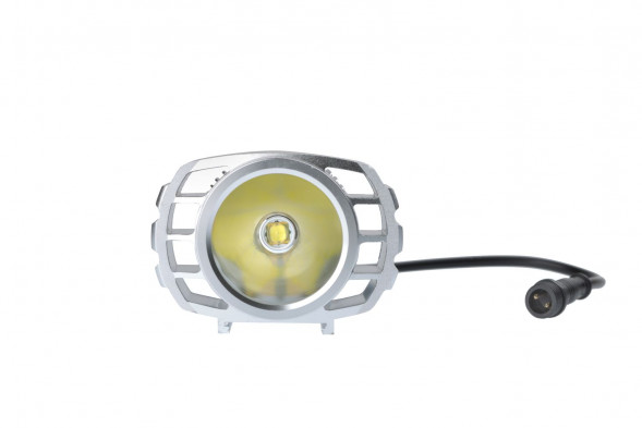 Фара светодиодная NANOLED STREET&amp;FOREST SF320S, 22W, 1 LED, корпус серебряный, крепеж на трубу 30-54