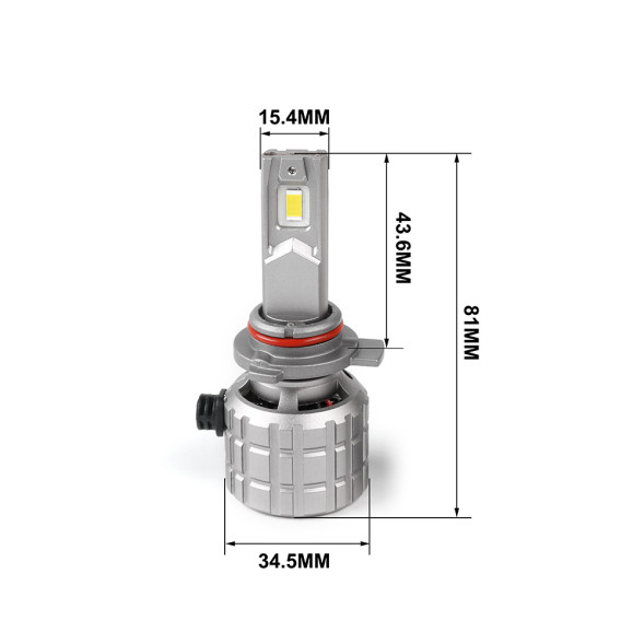 Светодиодные лампы HIR2 Optima Premium LED ПРОСПЕКТ, 80W, 5000K, 12-24V, комплект 2 шт.