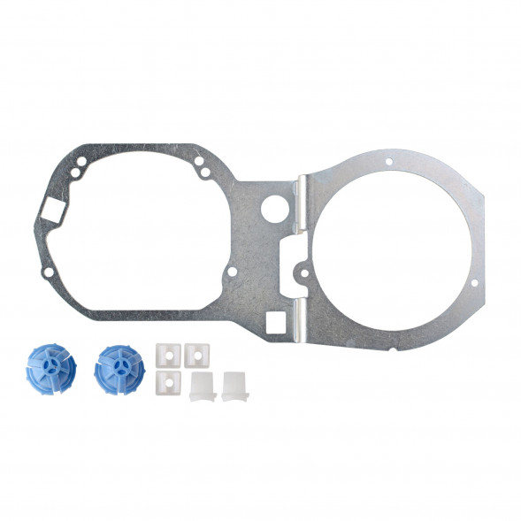 Переходные рамки Hyundai i30 2007-2012 цельная под дальний для Hella 3/3R