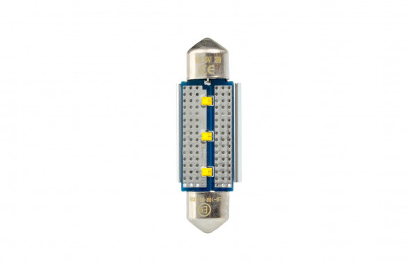 Светодиодная лампа Festoon 39mm Optima Premium PHILIPS, CAN, white, 12V, T10*39mm (SV 8,5-8), 1 лампа