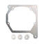 Переходные рамки Kia Optima 4 JF дорест 2015-2018 галоген для установки модулей Optima Bi-LED с креплением Hella 3R/5R вместо штатных модулей