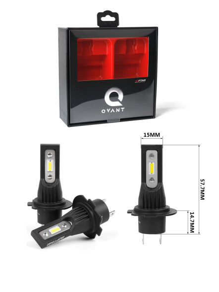 Светодиодные лампы H7 Optima LED QVANT,12-24V, 2 лампы