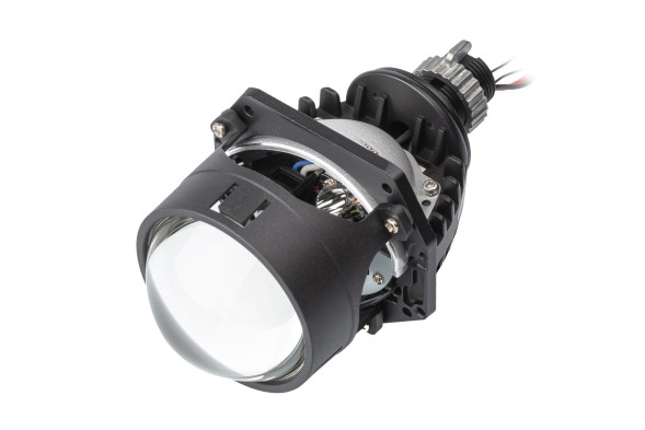 Светодиодная линза Optima Premium Bi-LED Lens, Series Reflector Technology (SRT), Double Chip 2.5", 5500К, Комплект 2 шт. Первая версия - болшой корпус
