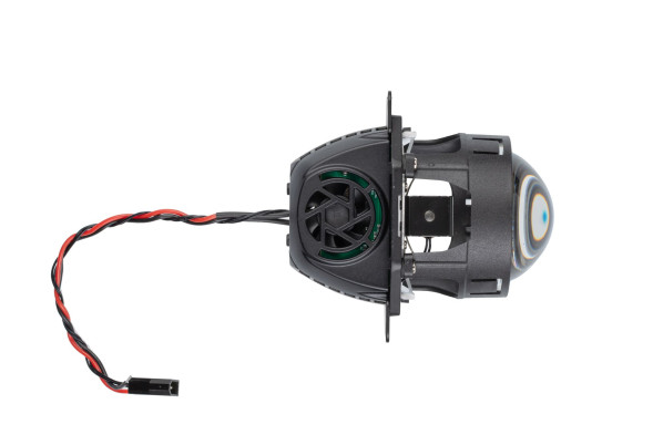 Светодиодная линза Optima Premium Bi-LED Lens, Series Reflector Technology (SRT), Double Chip 2.5", 5500К, Комплект 2 шт. Первая версия - болшой корпус