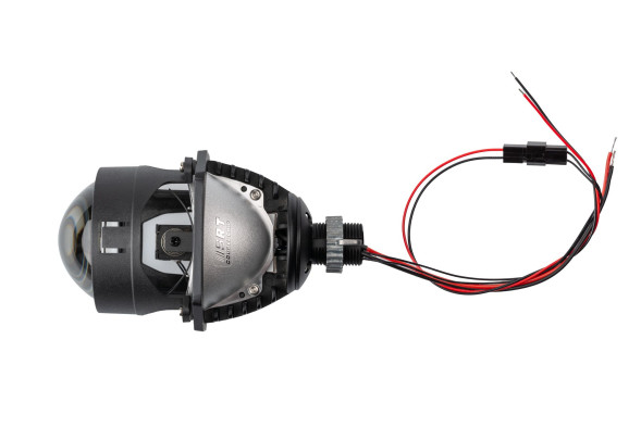 Светодиодная линза Optima Premium Bi-LED Lens, Series Reflector Technology (SRT), Double Chip 2.5", 5500К, Комплект 2 шт. Первая версия - болшой корпус