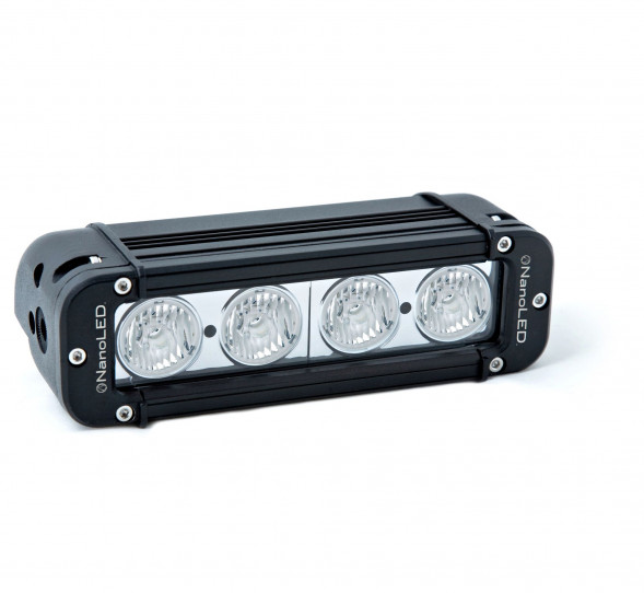 Фара светодиодная NANOLED 40W, 4 LED CREE X-ML, Euro 198*64,5*92 мм