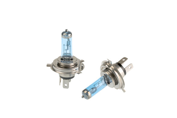 Галогенные лампы Optima Astero H4 +80% White 5000K, 12V, 60/55W БЕЗ ГАРАНТИИ