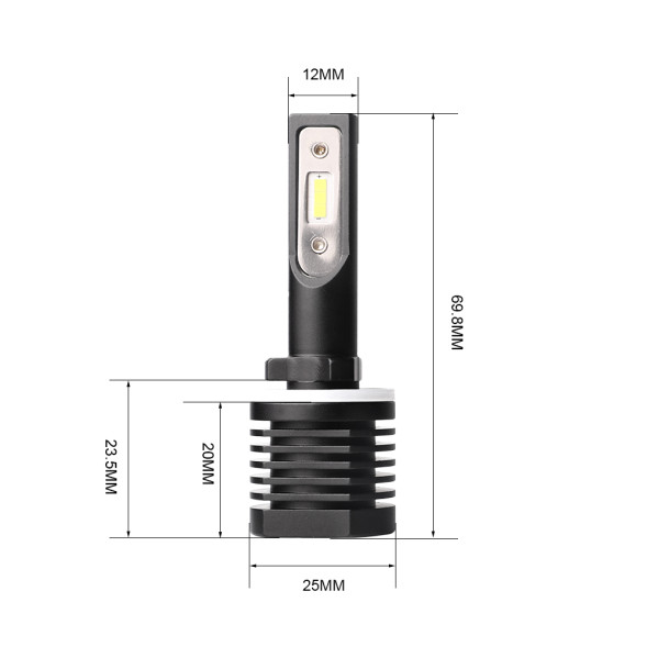 Светодиодные лампы H27 (880/881) Optima LED QVANT, 12-24V, 2 лампы