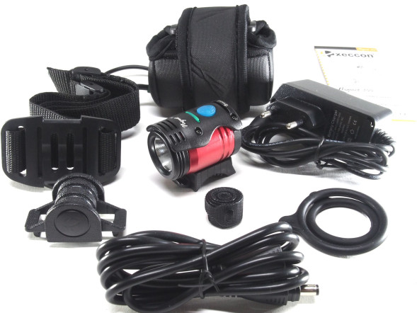 Фара велосипеда XECCON Niguer 300, 1LED CREE XM-L U2, 1100 Lum