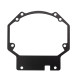 Переходные рамки Toyota Land Cruiser 200 (2015-2020) для установки линз Optima Bi-LED с креплением Hella 3R/5R в секции ближнего света вместо штатных модулей