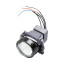 Светодиодная линза Optima Premium Bi-LED Lens ЭЛЬБА, Призматическая система 3 чипа, 6000K, 3.0", 12V, комплект 2 шт.