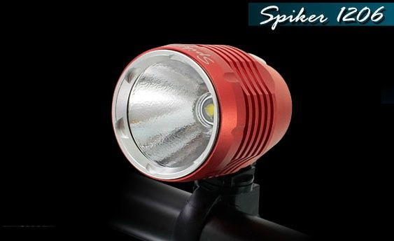 Фара велосипеда XECCON Spiker 1206, CREE XM-L, 1200Lum