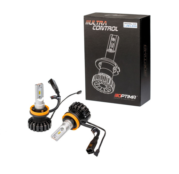 Светодиодные лампы H8 Optima LED Ultra CONTROL, White, 9-30V, комплект 2 лампы