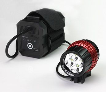 Фара велосипеда XECCON Spiker 1210, 4LED CREE XP-G R5, 1600Lm