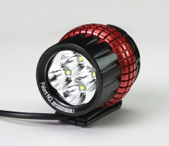 Фара велосипеда XECCON Spiker 1210, 4LED CREE XP-G R5, 1600Lm