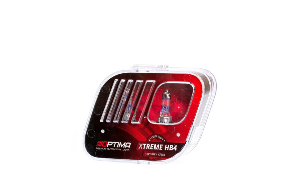 Галогенные лампы Optima Xtreme HB4 +130% light 4200K, 12V, 55W БЕЗ ГАРАНТИИ