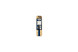 Светодиодная лампа цоколь T5, W1.2W Optima Premium, SAM Chip 3, RED, 12V, (W2x4,6d), 1 лампа