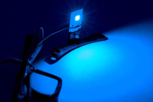 Подсветка линз "Devil Eye" Blue 1W 1шт
