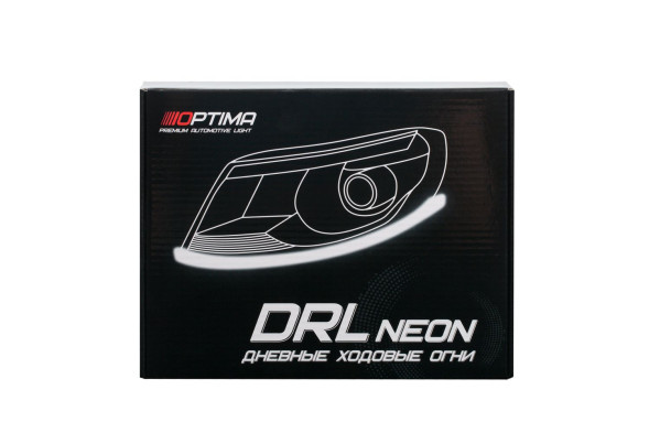 ДХО NEON RUNNING гибкие, Ice blue + Yellow, 60см, 12V, комплект