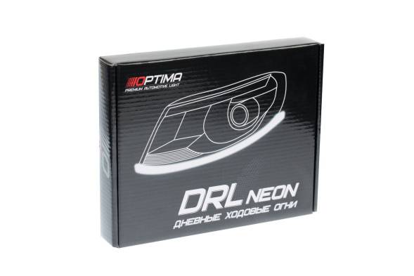 ДХО NEON RUNNING гибкие, Ice blue + Yellow, 60см, 12V, комплект