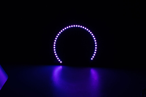 Светодиодные кольца Angel Eyes E46 RGB с пультом, комплект