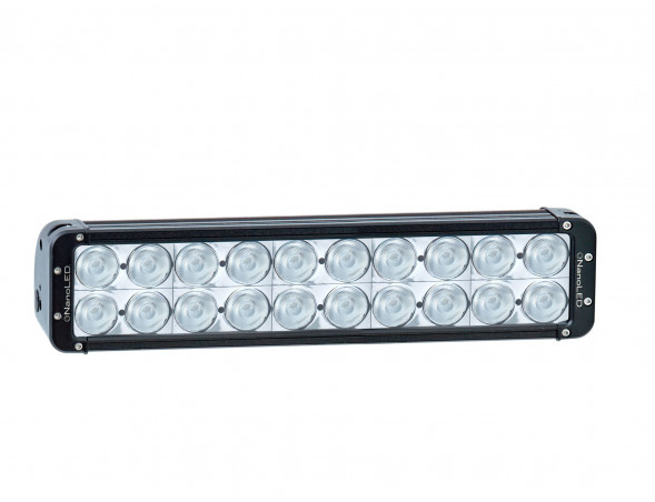 Фара светодиодная NANOLED 200W, 20 LED CREE X-ML, в два ряда, широкий луч, 436*100*93 мм
