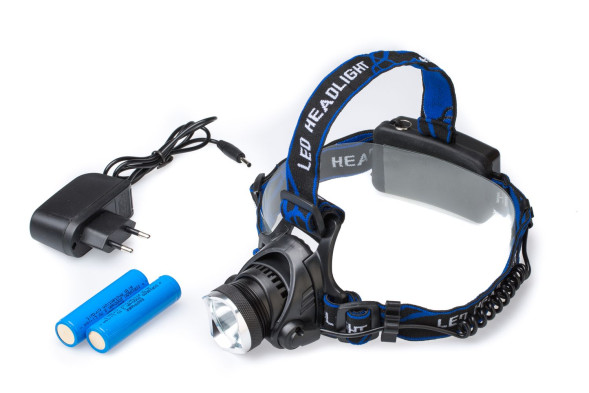 Налобный фонарь PRO-GH827  2 Аккумулятора, CREE XM-L T6 10W