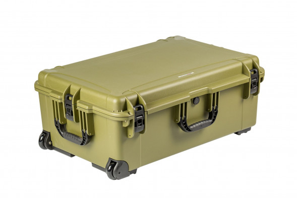 Кейс пластиковый OffRoadTeam Серия-Element модель EL613950 ЗЕЛЕНЫЙ, внутренние размеры 765*485*290мм, IP65, с колесами