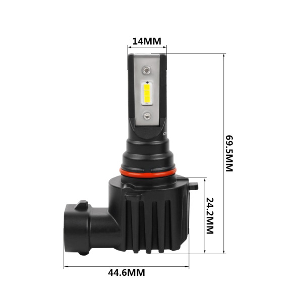 Светодиодные лампы HB3 / HB4 (9005/9006) Optima LED QVANT, 12-24V, 2 лампы