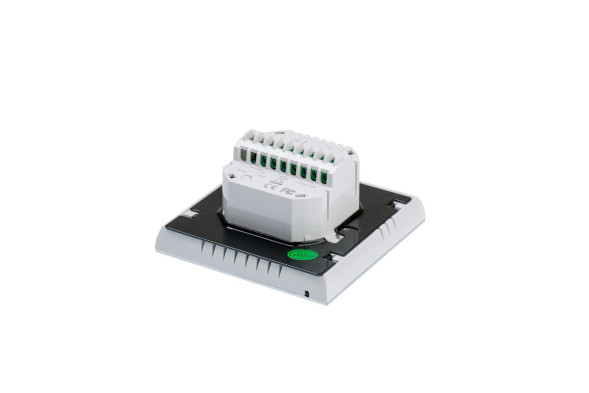 Комнатный термостат с WiFi, FAC-1000ALW, FANCOIL корпус Бел., Подсветка Бел.