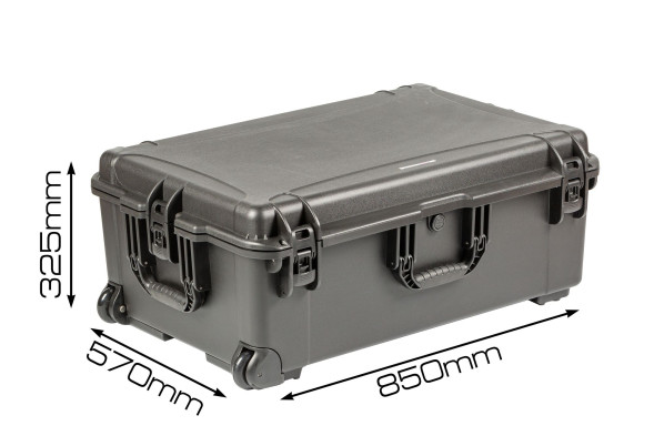 Кейс пластиковый OffRoadTeam Серия-Element модель EL613950 ЧЕРНЫЙ, внутренние размеры 765*485*290мм, IP65, с колесами