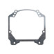 Переходные рамки Toyota Highlander 2019-2022 LED, Camry 70 2021-2024 FullLed под линзы с креплением Hella 3R/5R