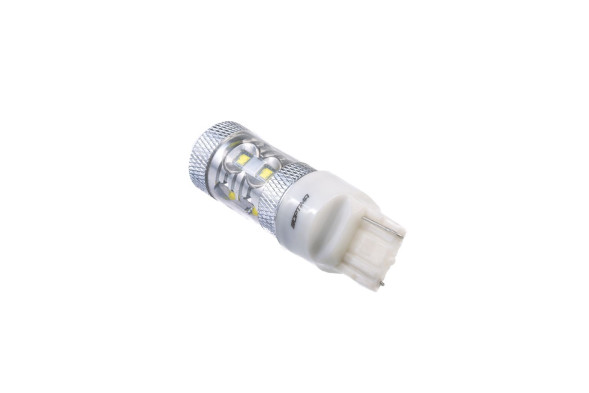 Светодиодная лампа цоколь W21W-7440 Optima Premium, CREE*10, 5100K, 50W, 12V, (W3X16d), 1 лампа
